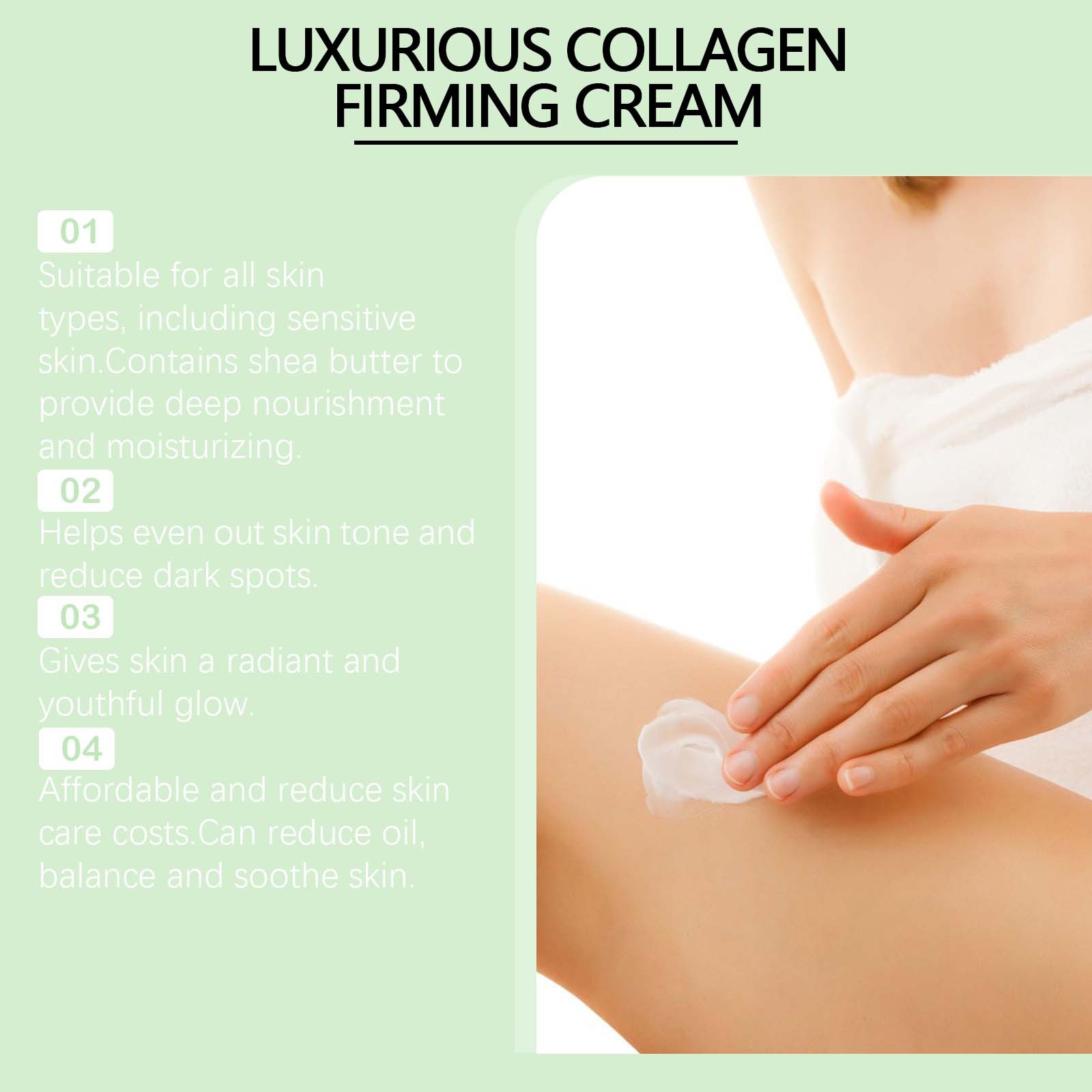 100g Collagen Peptide Cream Tr - огляд і ціна Luxury Skincare Vegan
