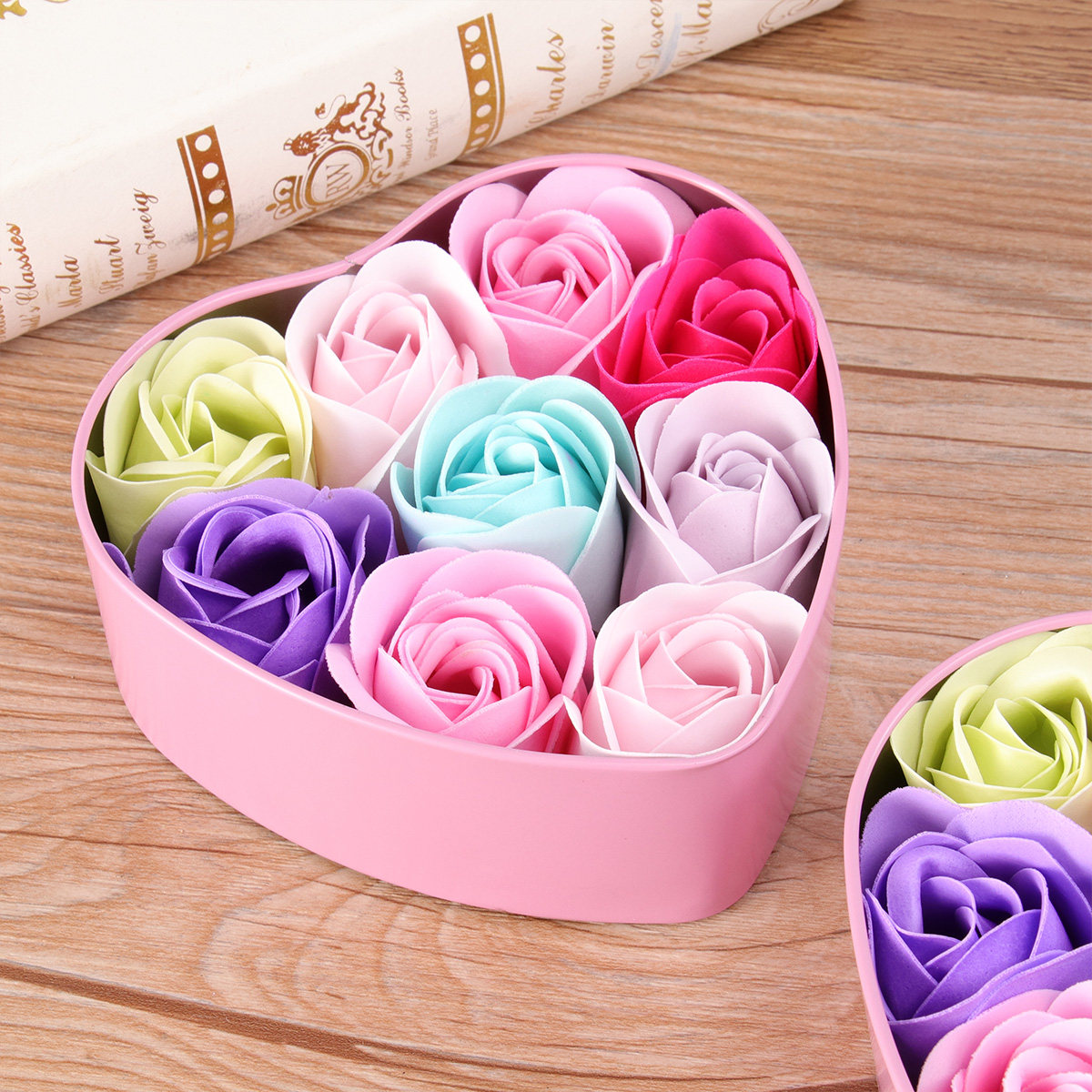 Rose Soap Flower Soap Set in E - огляд і ціна Luxury Skincare Gift Set For Her