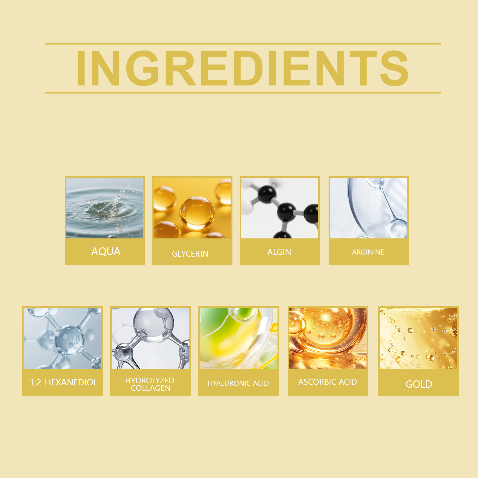 Moisturizing Repairing 24k Gol - огляд і ціна Luxury Skincare For Women
