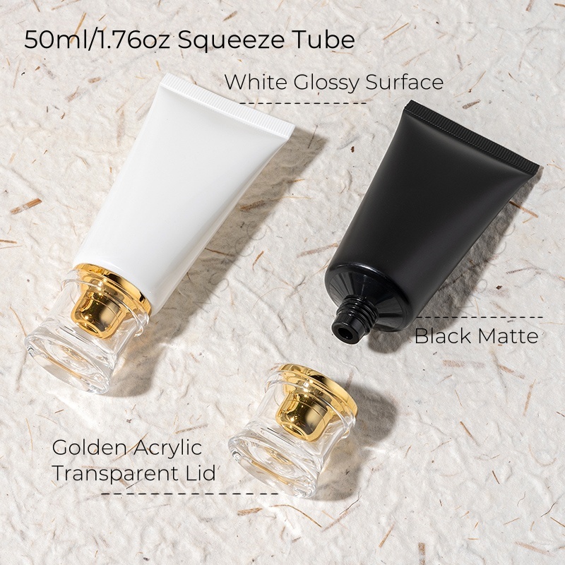 10Pcs 50ml Plastic Squeeze Tub - огляд і ціна Luxury Skincare Wholesale